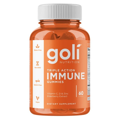 Goli Nutrition Zero sugar Gummies I 60 Count