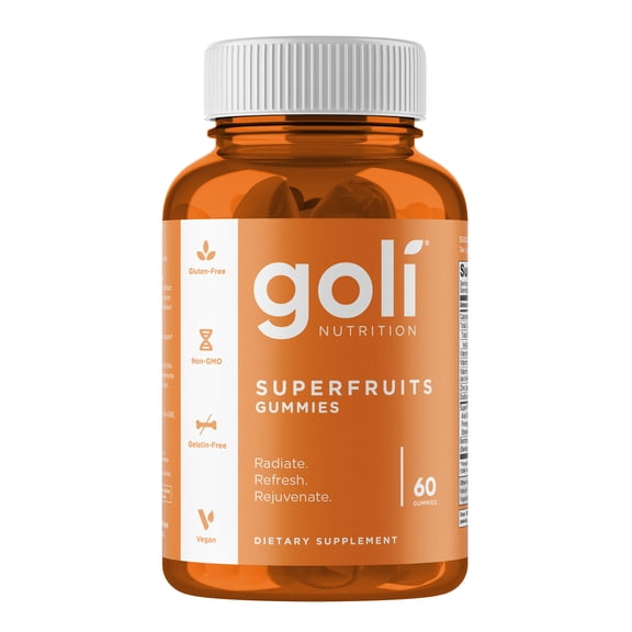 Goli Nutrition Zero sugar Gummies I 60 Count