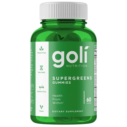 Goli Nutrition Zero sugar Gummies I 60 Count